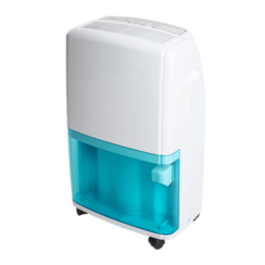 Luftentfeuchter LDH 520pro Eco Ansicht Front mit Wasserbehälter zum entnehmen