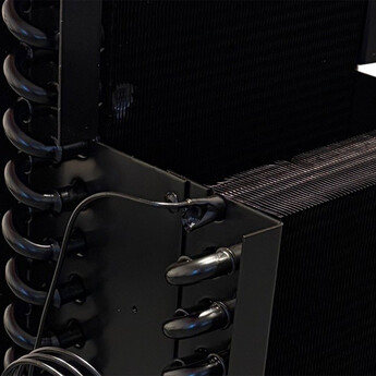 Details, beschichteter Verdampfer