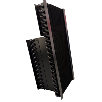 schwarz beschichteter Verdampfer